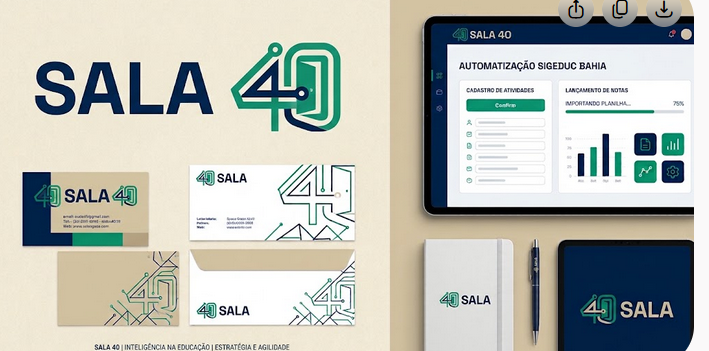 Identidade visual Sala 40